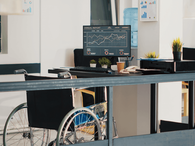Gewerbliche Barrierefreiheit – barrierefreier Arbeitsplatz
