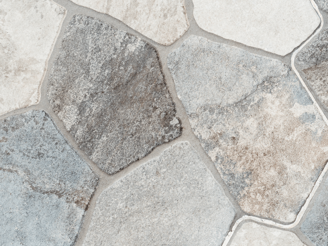 Naturstein & Großformate – polygonale Natursteinplatten