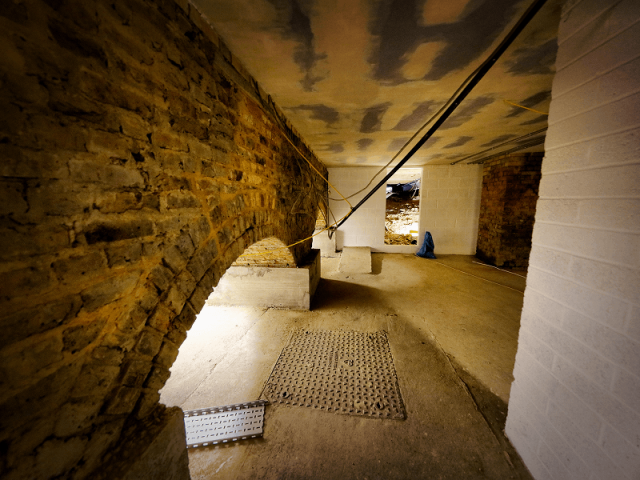 Kelleraußenwände – historisches Ziegelgewölbe im Keller