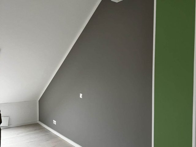 Vorher – Dachgeschoss-Ausbau – Einbauschränke