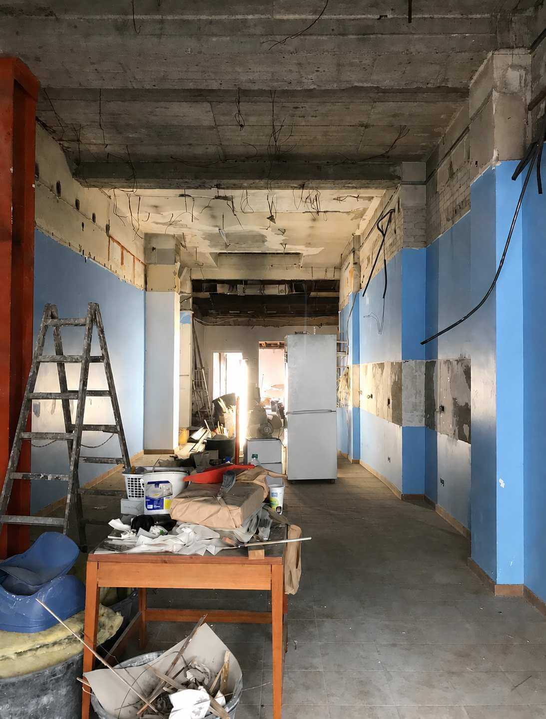 Vorher – Altbau – Komplettsanierung