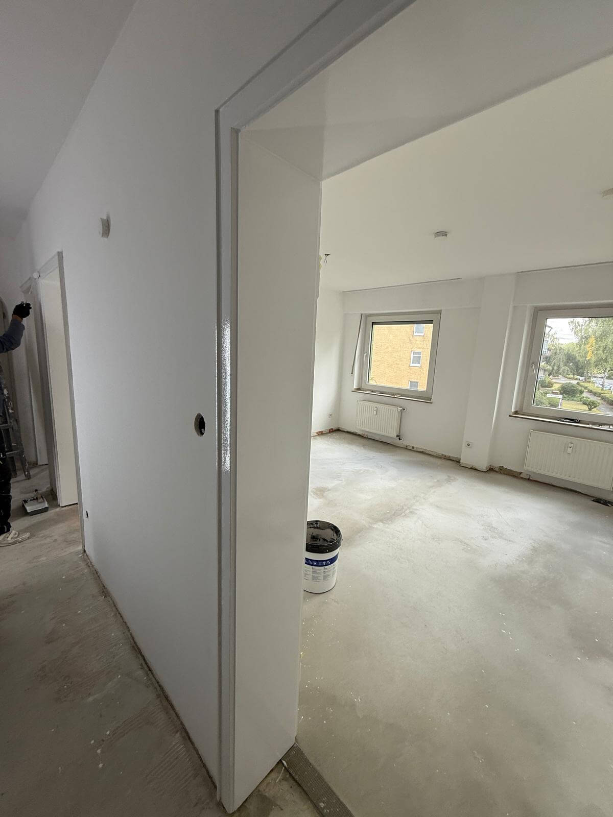 Vorher – Wohnung – frisch renoviert